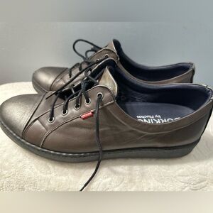 Dorking by Fluchos Lace-Up Leather Sneakers